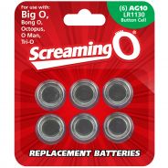 Screaming O Piles AG10 LR1130 6 pcs