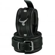 SToys Menottes pour chevilles en cuir étroites
