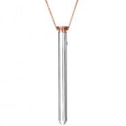 Crave Vesper Collier en Or Rose avec un Stimulateur