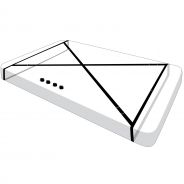 Master Series Interlace Ensemble d’Attaches de Lit