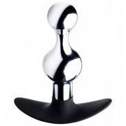 Master Series Dark Drop Plug Anal en Métal