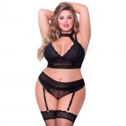 Seven 'til Midnight Ensemble Soutien-Gorge Dos Nu Grande Taille