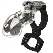 Mystim Pubic Enemy No. 3 Cage de chasteté à stimulation électrique