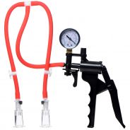 Master Series Double Suck For Nipples Pompe à tétons