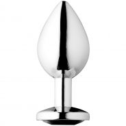 Sinful Black Jewel Plug Anal en Métal Medium