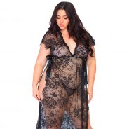Leg Avenue Caftan en Dentelle Grande Taille