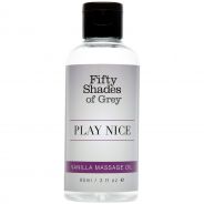 Fifty Shades Of Grey Play Nice Huile de Massage à la Vanille 90 ml