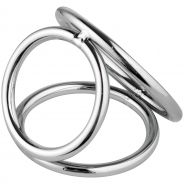 Bound to Please Triple Anneau Masculin pour Pénis et Testicules