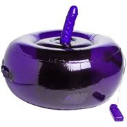 Frisky Sit-and-Ride Siège Gonflable avec Gode Vibrant