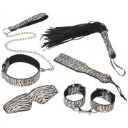 baseks Kit de Bondage Coquin Zébré - 6 pièces
