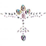 Le Désir Autocollant Scintillant pour Décolleté