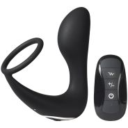 Sinful Stimulateur de Prostate Vibrant Télécommandé avec Anneau Pénien