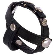 COLT Harnais C/B en Cuir avec Pièce Séparatrice en H