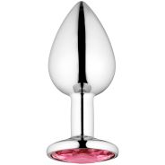 Sinful Pink Jewel Plug Anal en Métal Petit