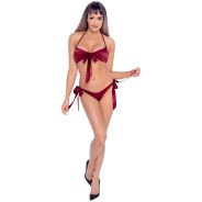 Cottelli Ensemble Soutien-Gorge à Nœud Rouge