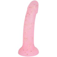 baseks Pink Starry Gode en Silicone 18 cm