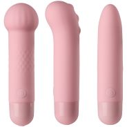 baseks Cute Lovers Set de Mini Vibromasseurs Rechargeables