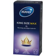 Manix King Size Max XL Préservatifs 12 pièces