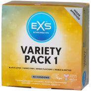 EXS Variety Pack 1 Préservatifs 48 pcs