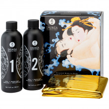 Shunga Body Slide Ensemble Gel de Massage 2 x 225 ml  1