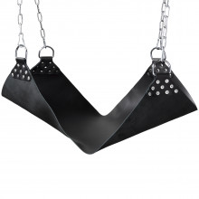 Rimba Assise en Cuir pour Balançoire Sexuelle 50 x 75 cm