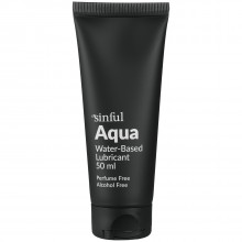 Sinful Aqua Lubrifiant à Base d’Eau 50 ml  1