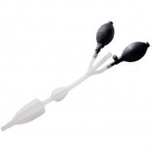 Clean Stream Double Bulb Anal Poire à Lavement  2