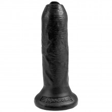 King Cock Uncut Realistisk Dildo 15 cm  1