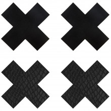 Peekaboos Cache-Tétons Autocollants en Croix Lot de 2  1