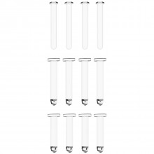 Mancage Jeux de Goupilles Transparentes de Rechange 12 pcs Image du produit 1