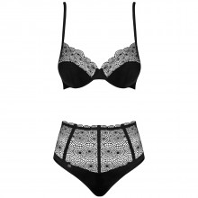 Obsessive Sharlotte Ensemble Soutien-gorge Noir