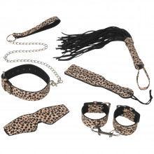 baseks Kit de Bondage Coquin Léopard - 6 pièces Image du produit 1