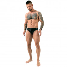 Svenjoyment Jock Effet Mouillé avec Menottes Image du produit 1