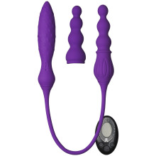 Adrien Lastic 2X Vibromasseur à Double Extrémité Télécommandé Image du produit 1
