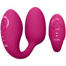 Vive Aika Oeuf Double Action Vibrant & Ondes Pulsées Télécommandé Image du produit 1