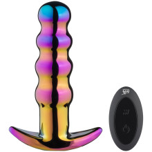 Dream Toys Glamour Plug Anal Perlé en Verre Télécommandé Image du produit 1
