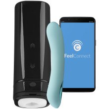 Kiiroo Onyx+ & Pearl2+ Ensemble Vibromasseurs pour Couple Image du produit avec l'application 1