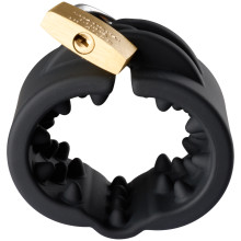 Brutus Cruncher Étireur de Testicules Verrouillable à Pointes en Silicone Image du produit 1