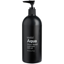 Sinful Aqua Lubrifiant à Base d'Eau 500 ml Image du produit 1