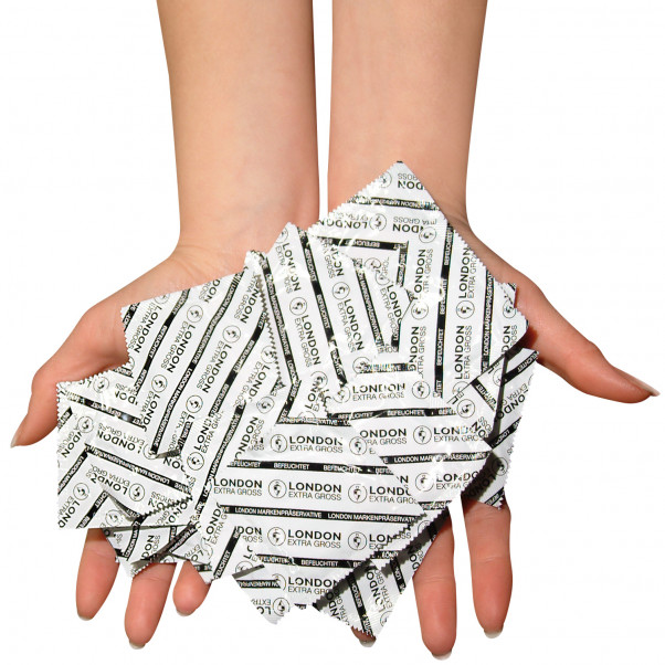 London Préservatifs Extra Large 100 pcs  2
