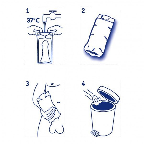 WaterWoman Ribbed Onaniprodukt til Mænd 5 stk - TESTVINDER  3