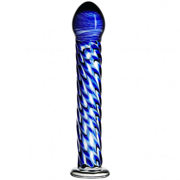 Gode en verre bleu Icicles No 29 
