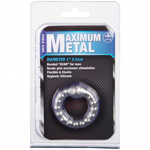 Maximum Metal Anneau Masculin  90