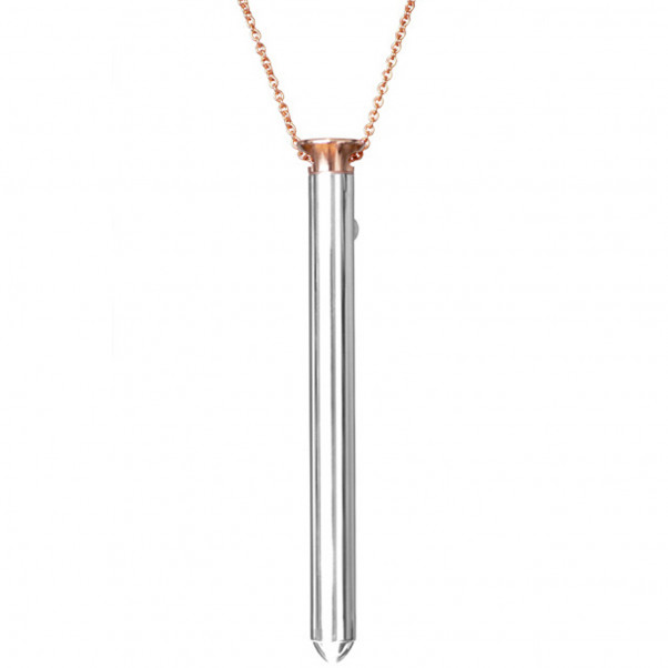 Crave Vesper Collier en Or Rose avec un Stimulateur  1
