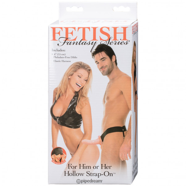 Fetish Fantasy Gode Ceinture Creux de Couleur Clair pour Lui ou Elle  10