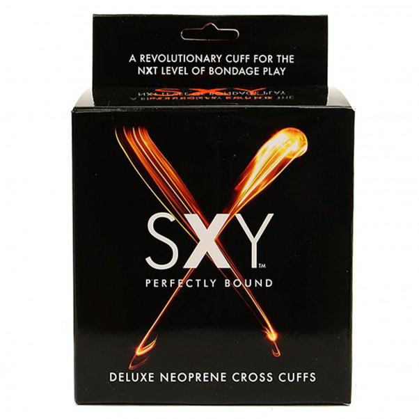 SXY Deluxe Menottes Croisées en Néoprène  4