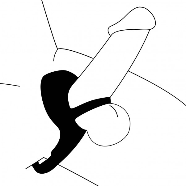 Perfect Fit Armour Tug Lock Butt Plug og Penisring Illustration 10