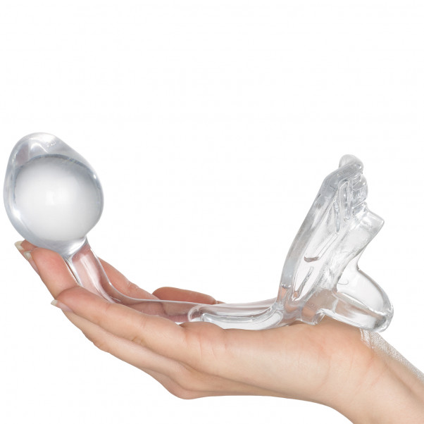 Perfect Fit Armour Tug Lock Butt Plug og Penisring Hand 50