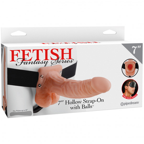 Fetish Fantasy Gode Ceinture Creux avec Scrotum 19 cm  10