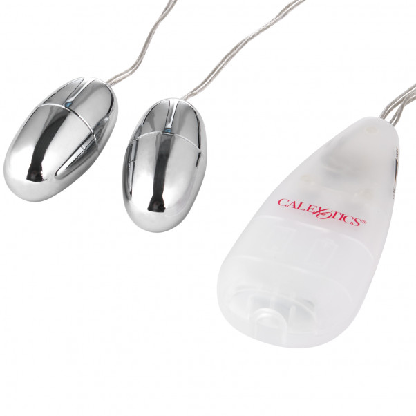 Pocket Exotics Double œuf Vibrant télécommandé